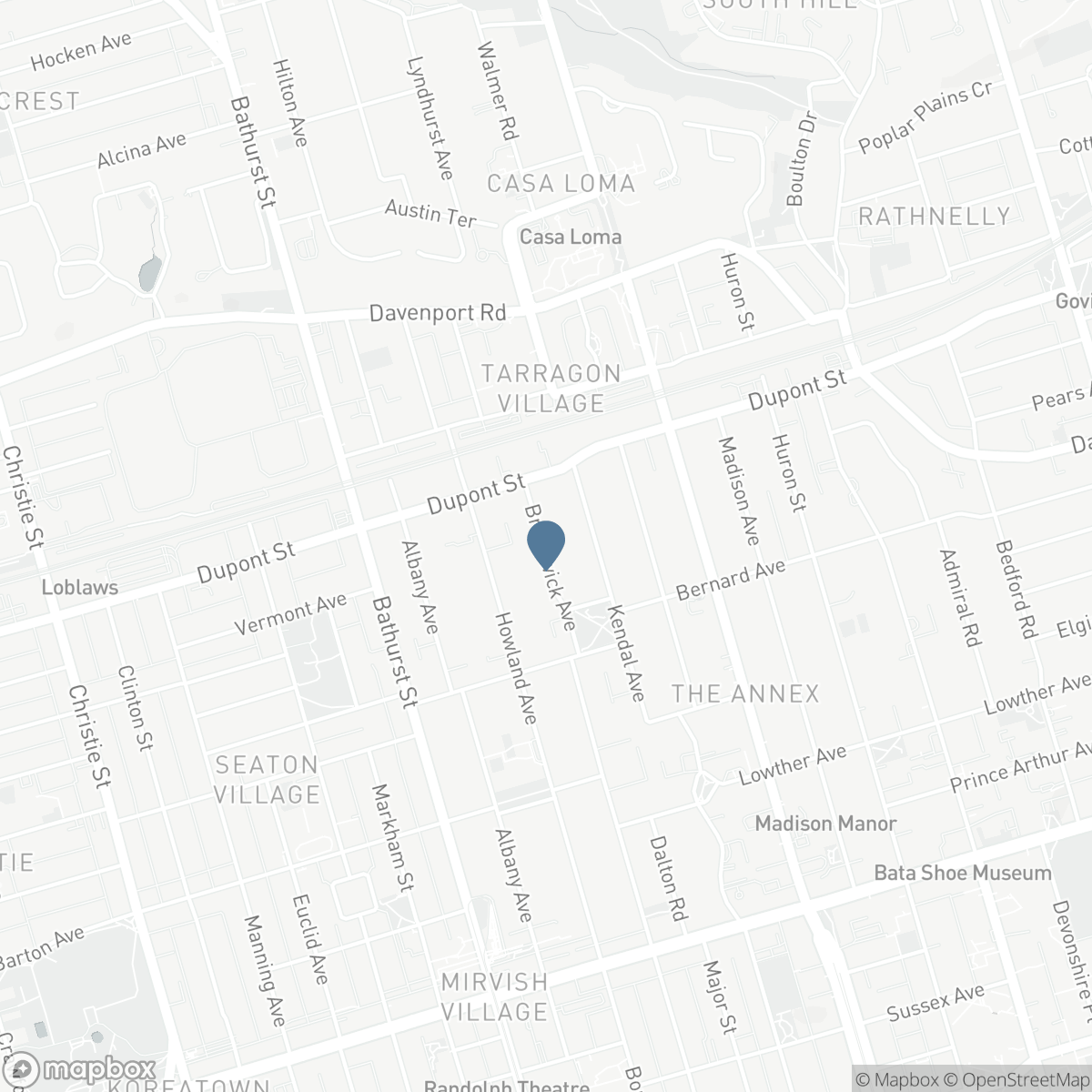497 BRUNSWICK AVENUE, Toronto, Ontario M5R 2Z6